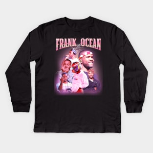 Hip Hop Fanart Frank Ocean Kids Long Sleeve T-Shirt